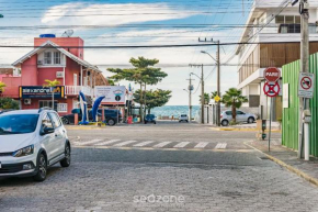 Apto c/varanda a 3min da praia de Bombas FDL103